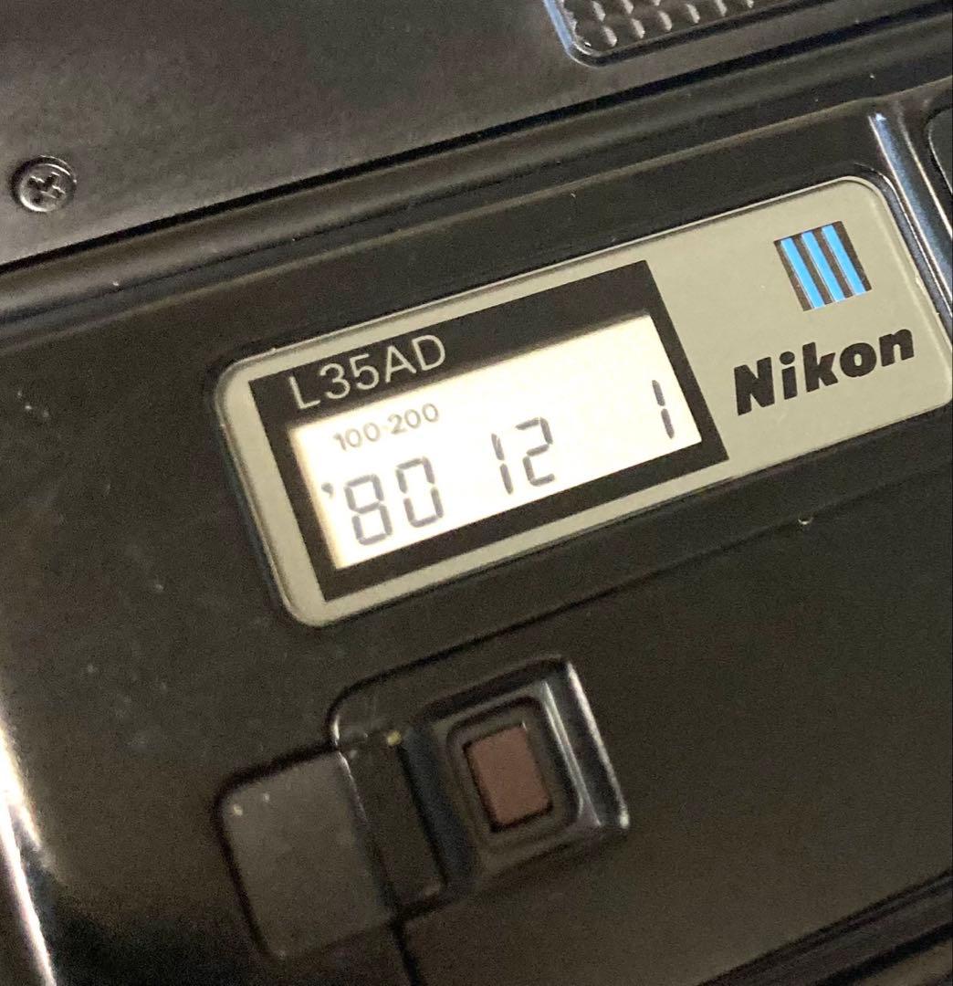 【完動品 美品】Nikon L35AD ピカイチ ISO1000 動作確認済