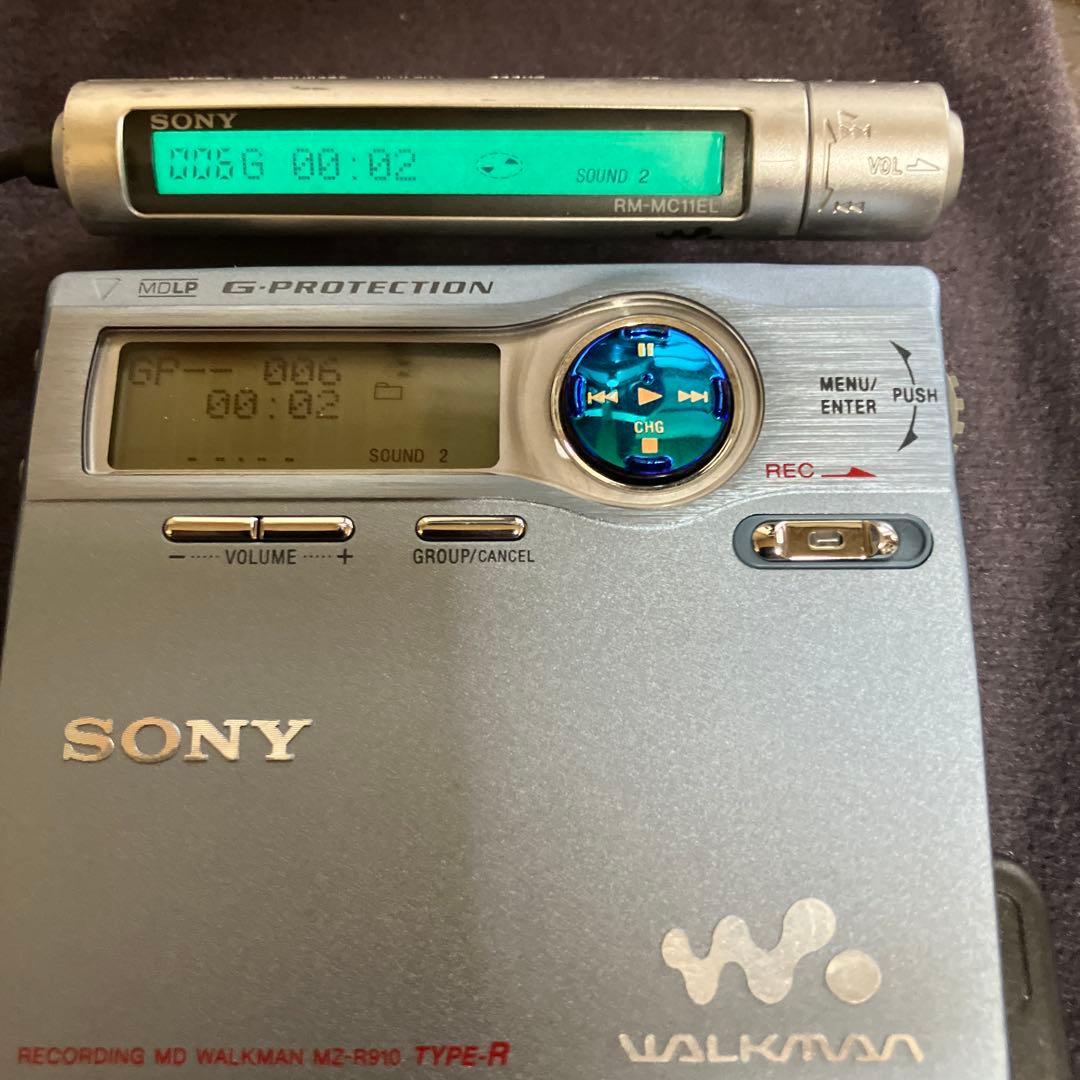 SONY レコーディングMDウォークマン MZ-R910 TYPE-R