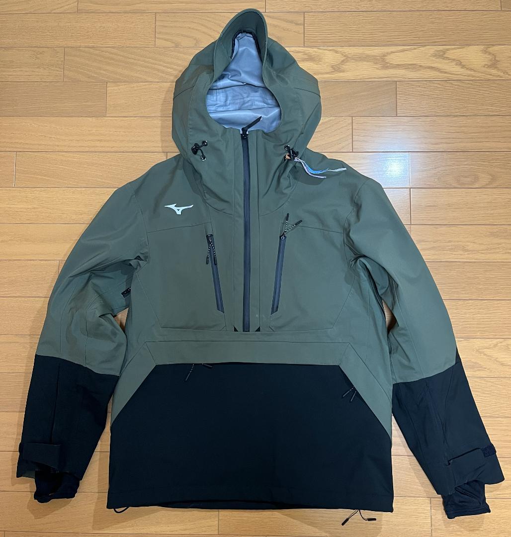 23－24 Mizuno スキーウェアセット オリーブグリーン/ブラック
