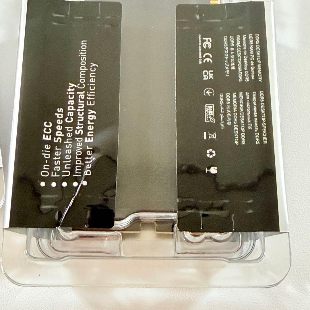 【新品未開封】Team DDR5-6400 16GBメモリx2（32GB）
