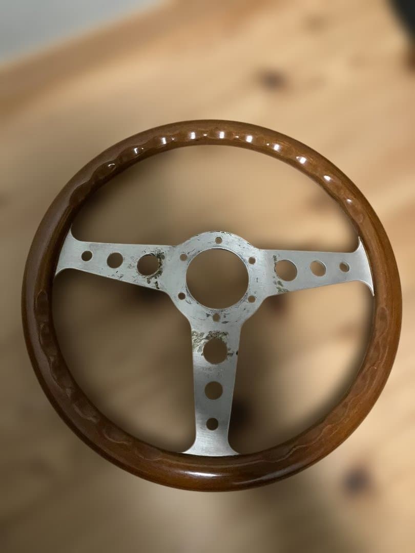 MOMO モモ　インディー　INDY　ウッド　34パイ ステアリング