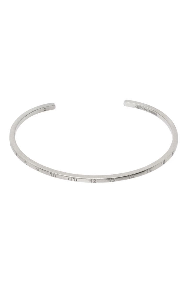 Maison margiel/シルバー/カフスブレスレット/Numerical