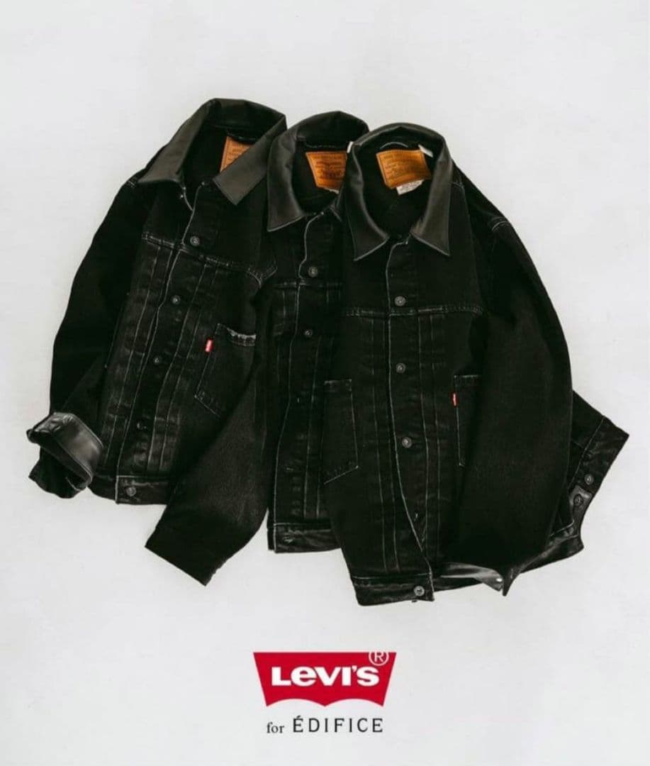 Levi's × EDIFICE 2nd Type トラッカージャケット M
