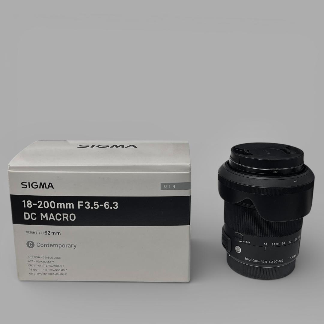 SIGMA 18-200mm F3.5-6.3 DC OS HSM Canon用