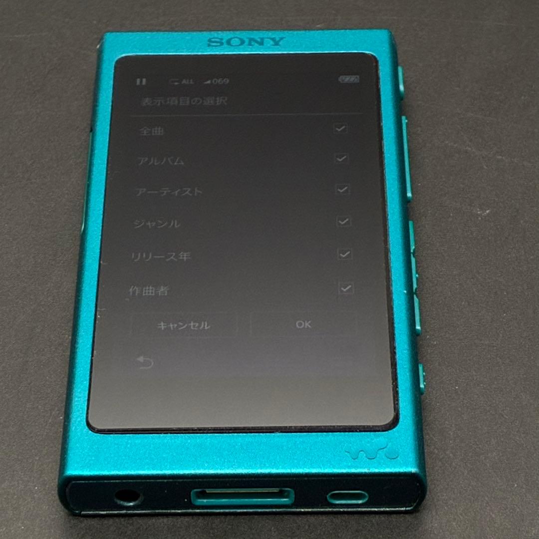 【美品】ソニー ウォークマン NW-A36 32GB ブルー