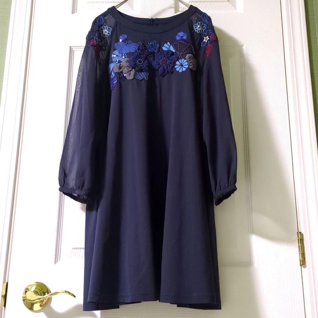 【専用】TOKUKO 1er VOL　トクコ　チュニック　お花　刺繍　ビーズ