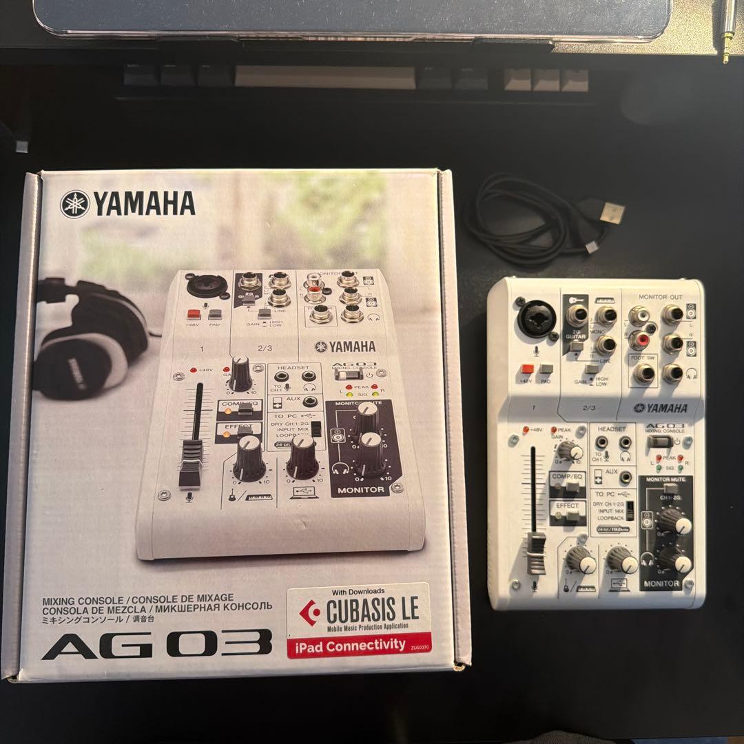 YAMAHA AG03 オーディオインターフェース / ミキサー