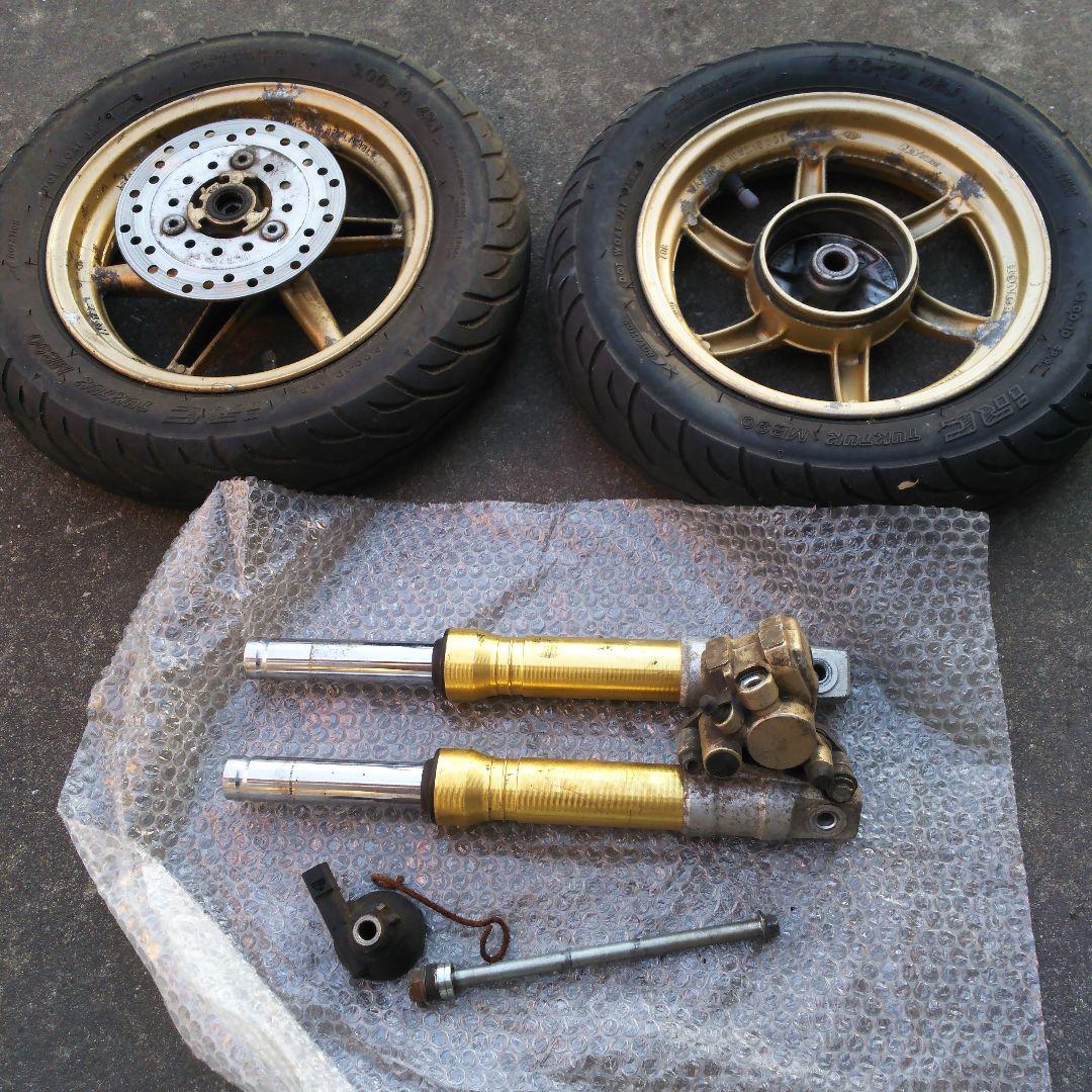 ライブディオzx ホイール フロントフォーク