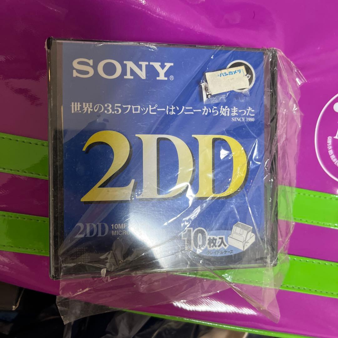SONY 2DD アンフォーマット 3.5型 フロッピーディスク 10枚ケース入