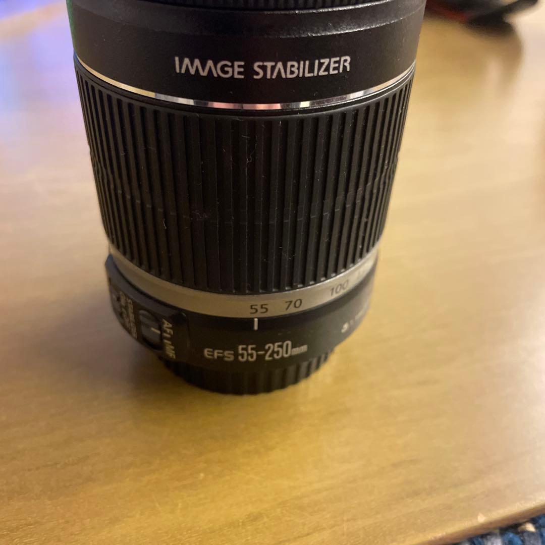 Canon EF-S 55-250mm f/4-5.6 IS レンズ