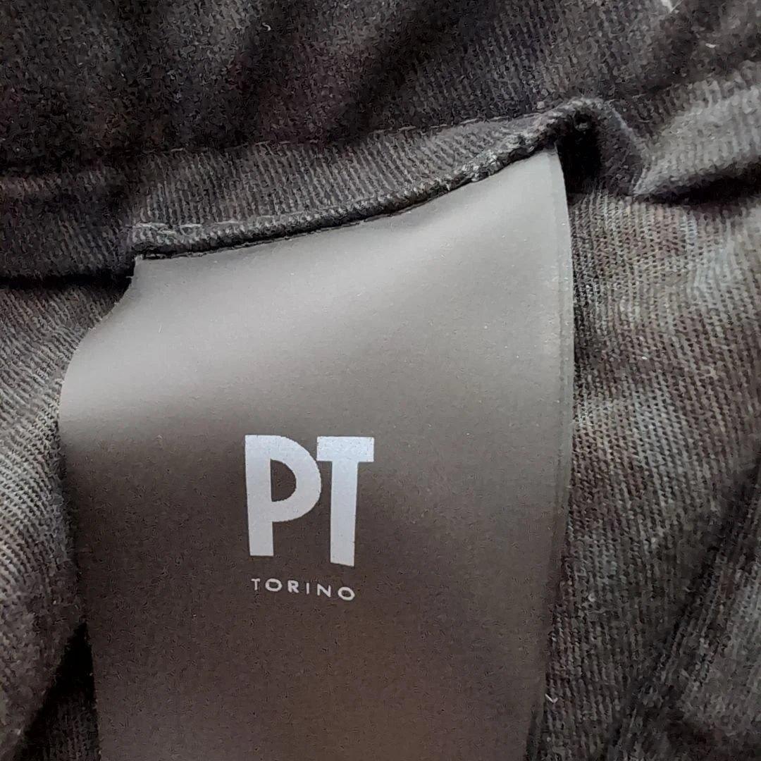 PT TORINO パンツ XL ブラック ドローコード ストレッチ 54