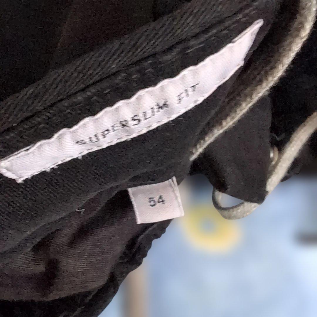 PT TORINO パンツ XL ブラック ドローコード ストレッチ 54