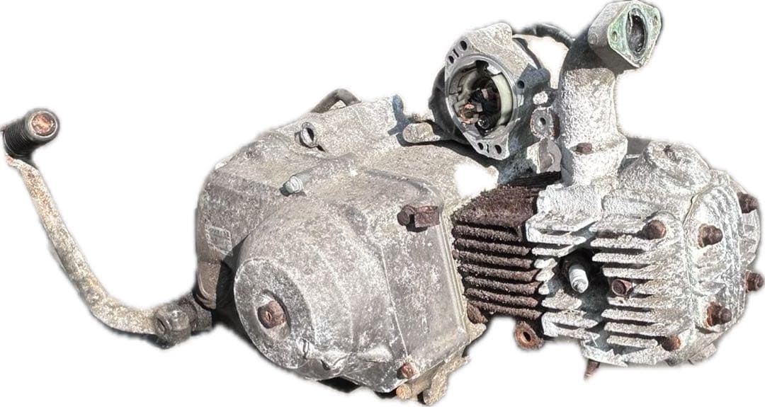 ホンダ c70 エンジン セル付き3速