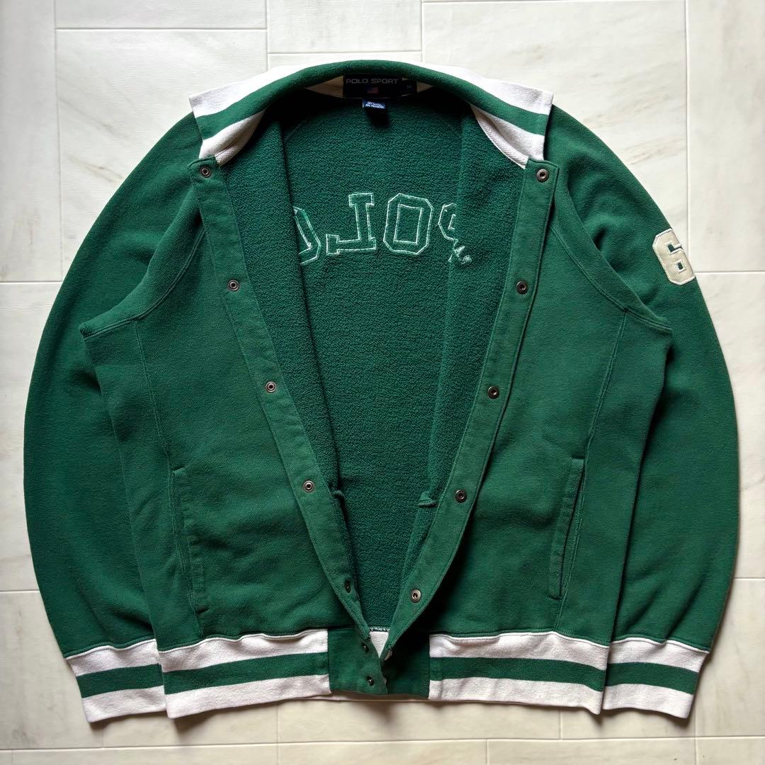 【香港製】 ポロスポーツ ラルフローレン タイガースウェットスタジャン Mサイズ