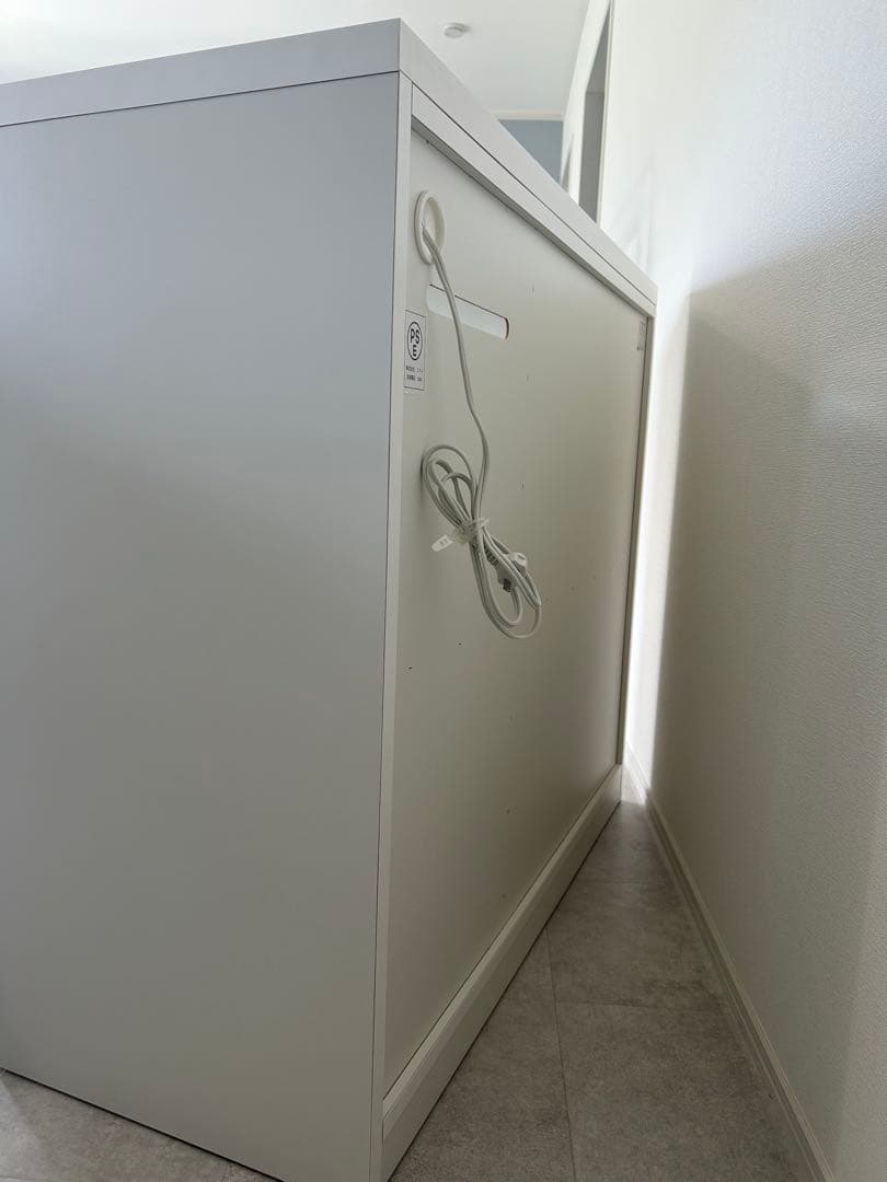 ニトリ　食器棚　アルミナ2 100CTWH 美品