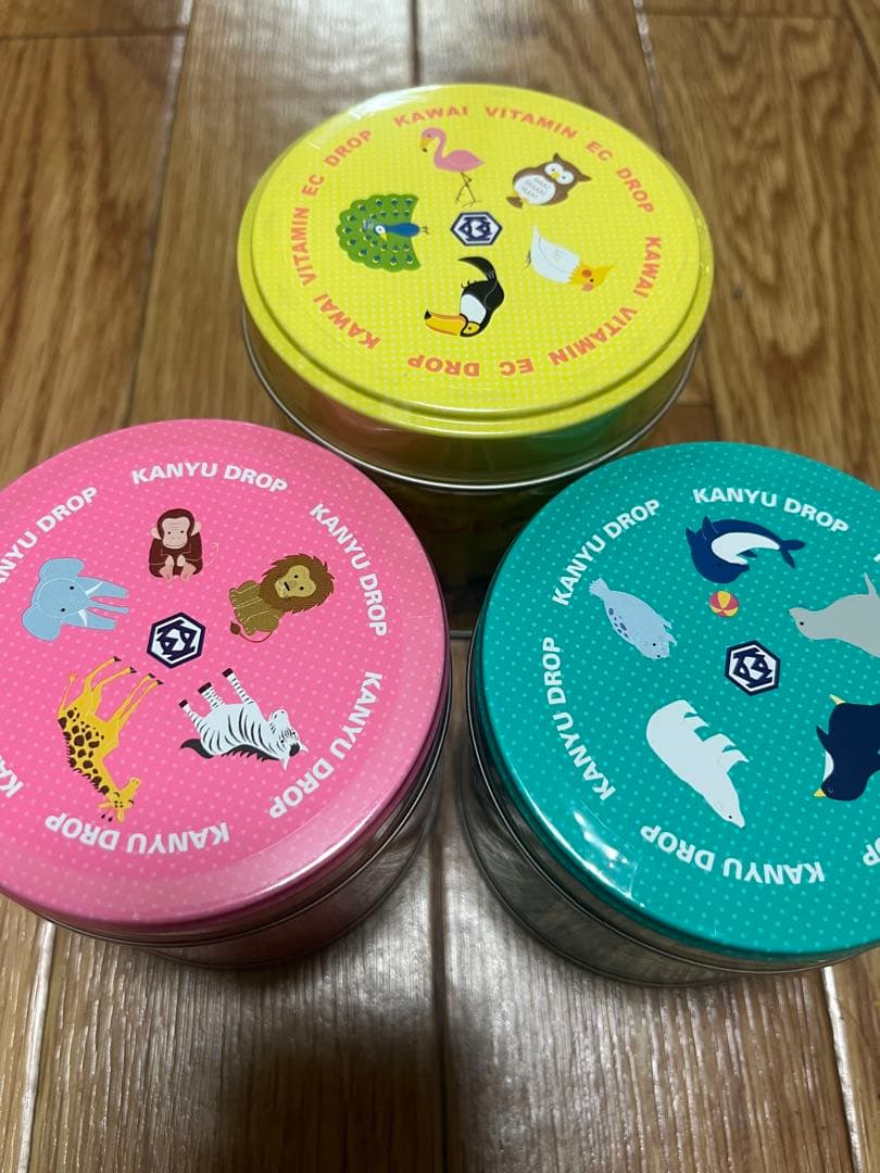 河合肝油ドロップ　3缶セット