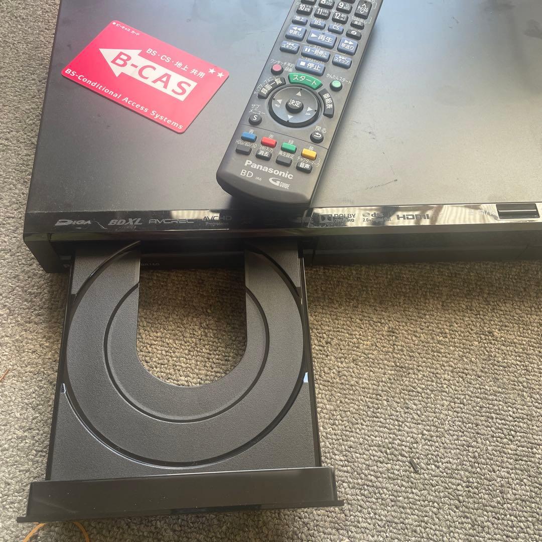 パナソニック ブルーレイレコーダー DMR-BR160 リモコンなど付き