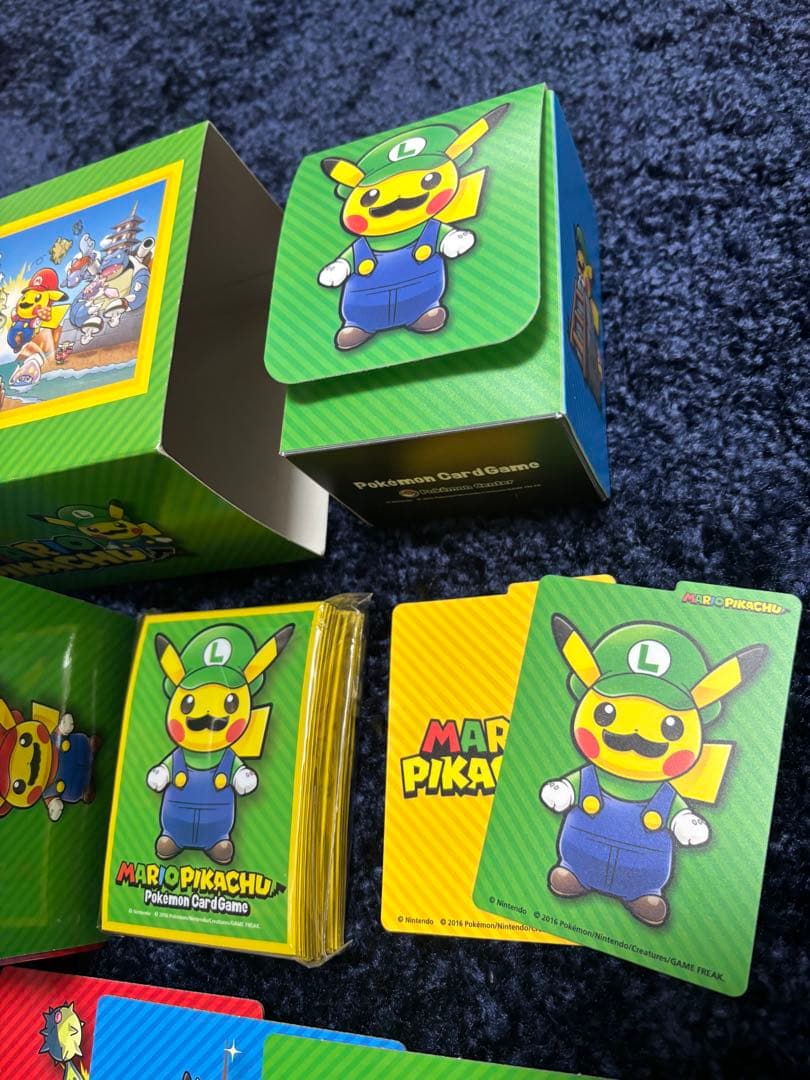 ポケモンカードゲーム ルイージピカチュウ　サプライのみ
