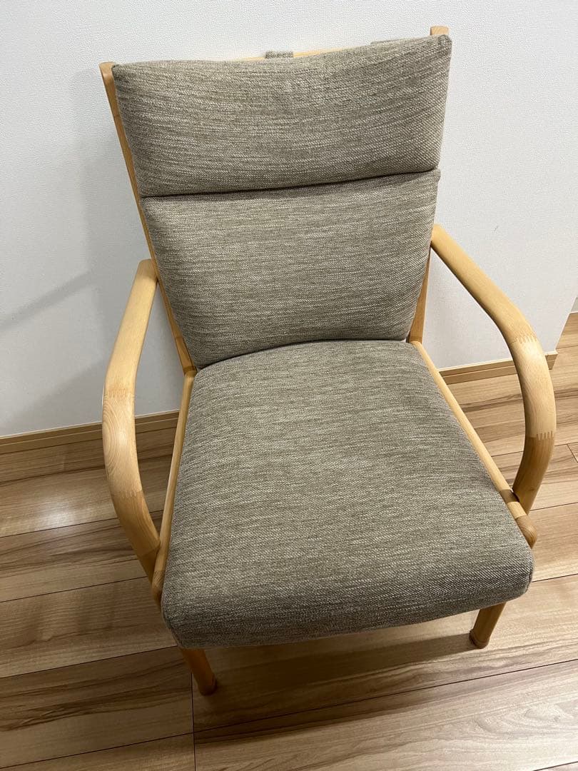 【中古】ニトリ ダイニングチェア NコレクションC-27M肘/DC 1脚1個口①