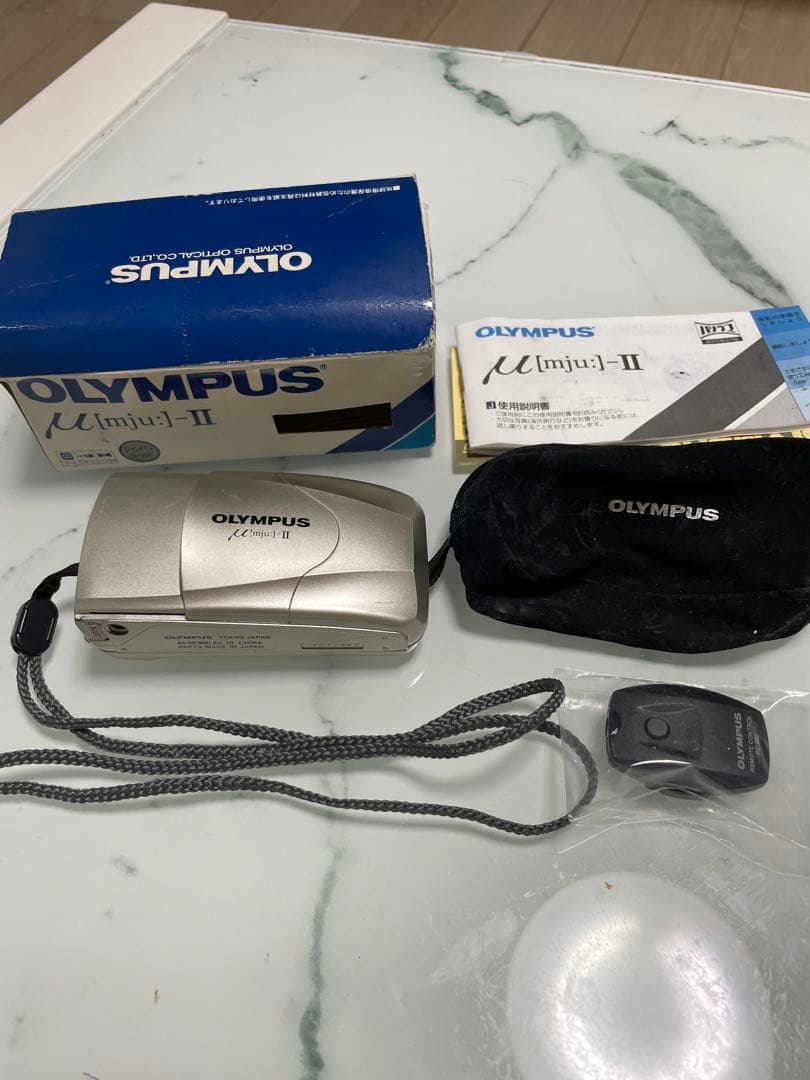 OLYMPUS μ-II 35mm フィルムカメラ