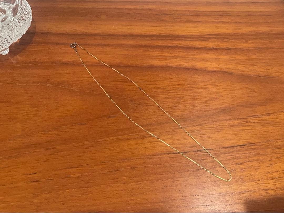 18金 ネックレス 約38cm ロブスタークラスプ