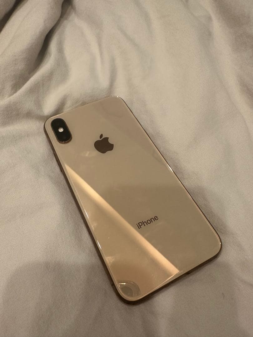 【美品】 Apple iPhone Xs 256GB ゴールド　SIMフリー