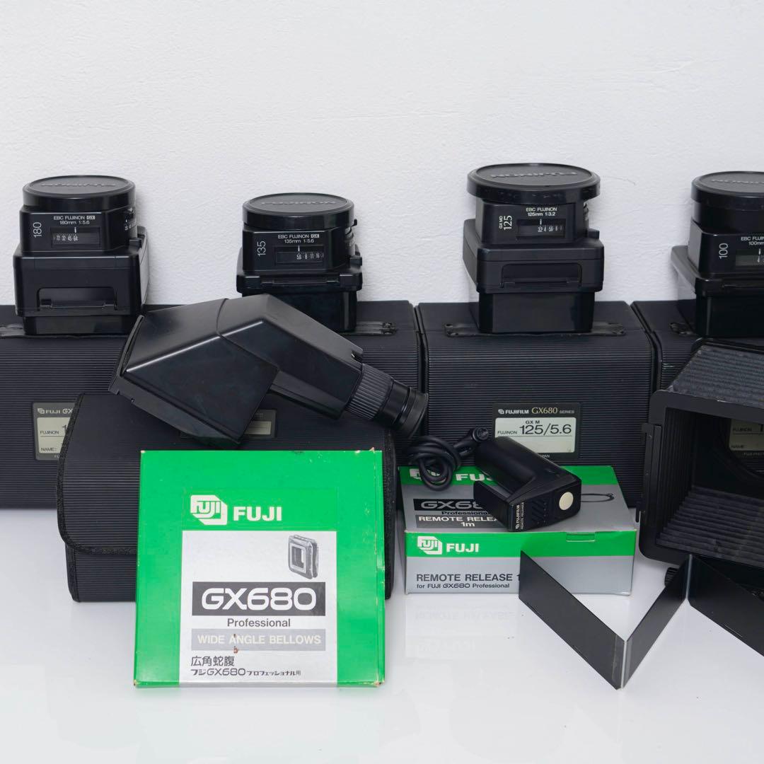 FUJIFILM GX680III 3台 レンズ6本セット