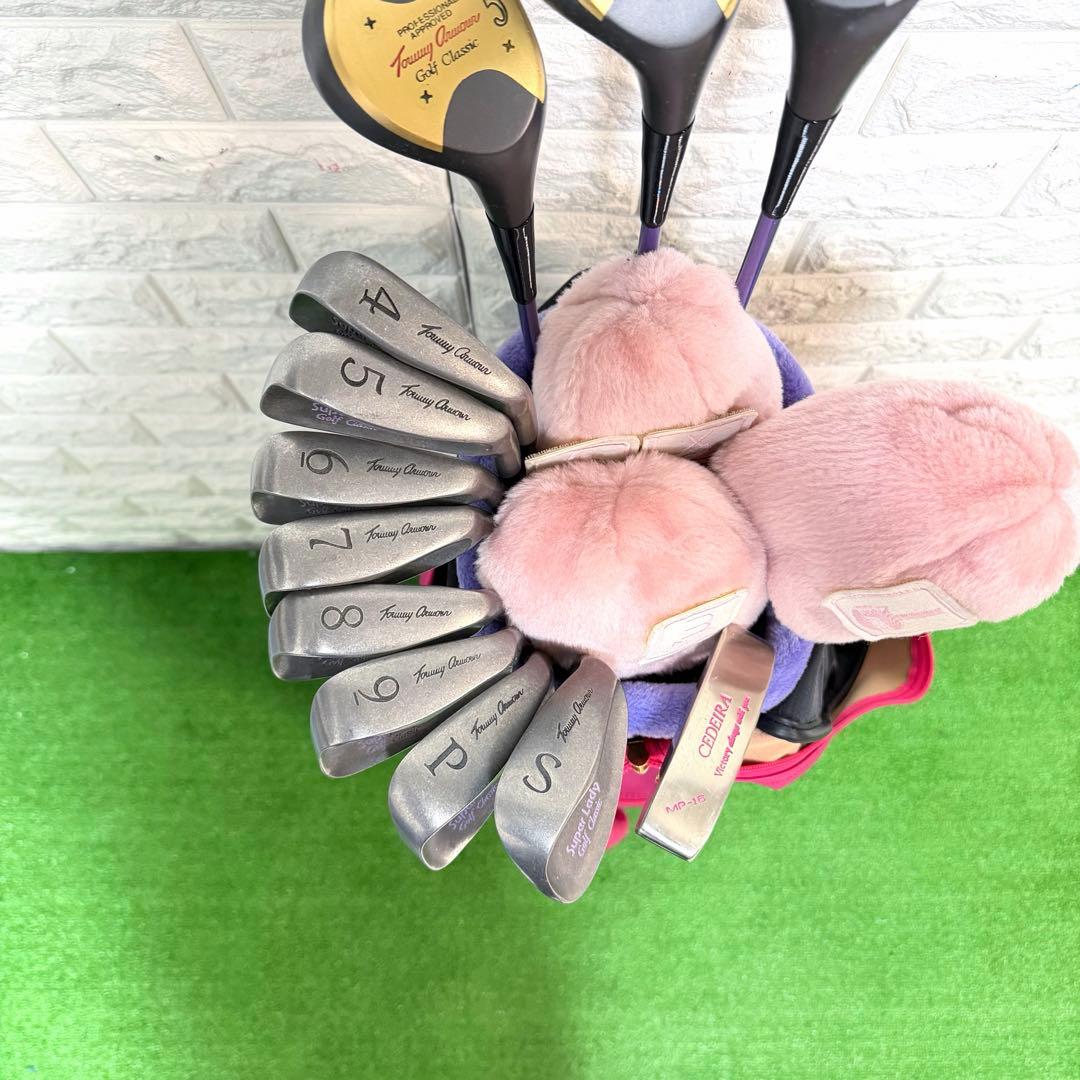 ゴルフセット　初心者応援　トミーアーマー　レディース　ラウンド仕様　打感良好