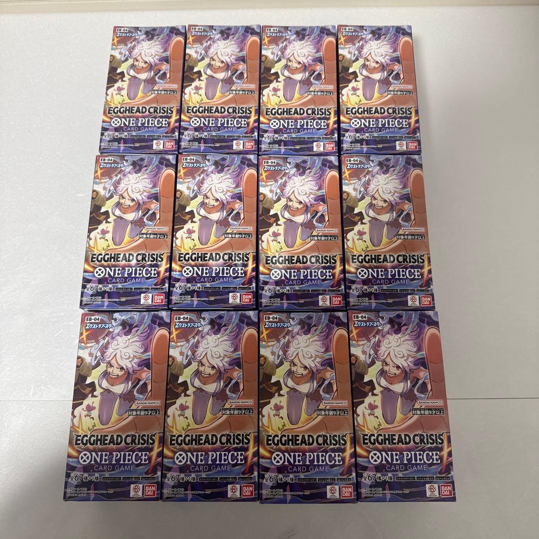 ワンピース　EGGHEAD CRISIS 新品未開封テープ付き　12BOX