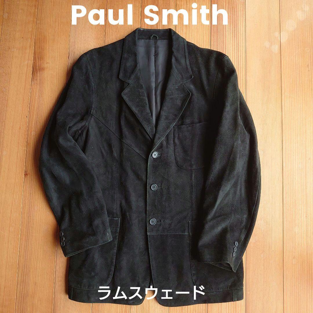 ポールスミス paul smith ラムスウェードレザー　羊革　ジャケット