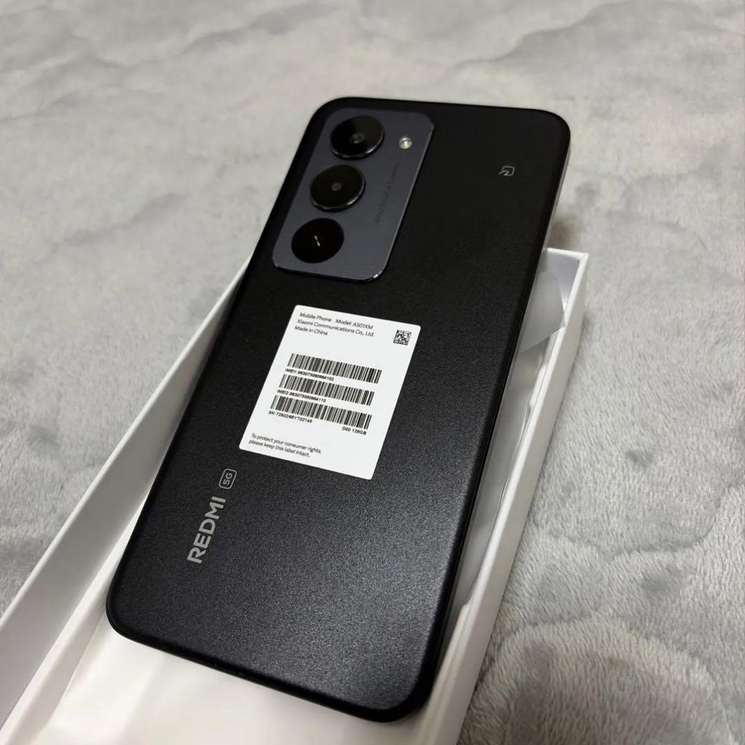 Redmi 15 5G ミッドナイトブラック