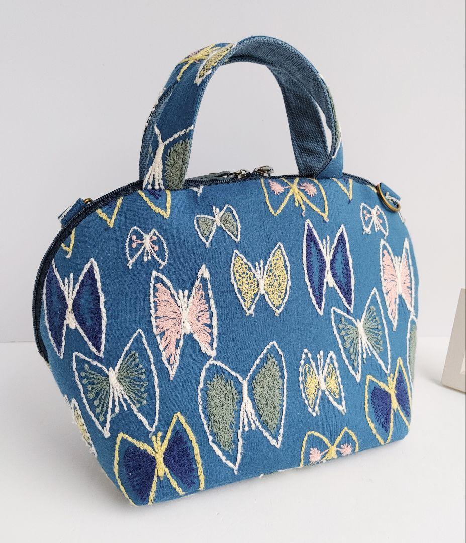 1点のみ ミナペルホネン レア スカイフラワー ミニサイズバッグ