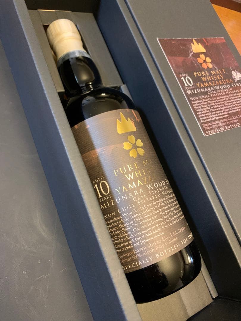 最終価格ピュアモルト山桜10年ミズナラウッドフニュッシュ