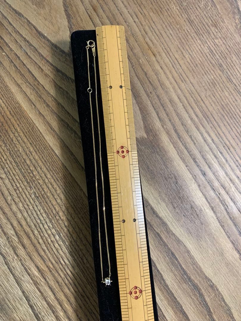 coco です　k18 ダイヤモンドネックレス0.22 18金のネックレス