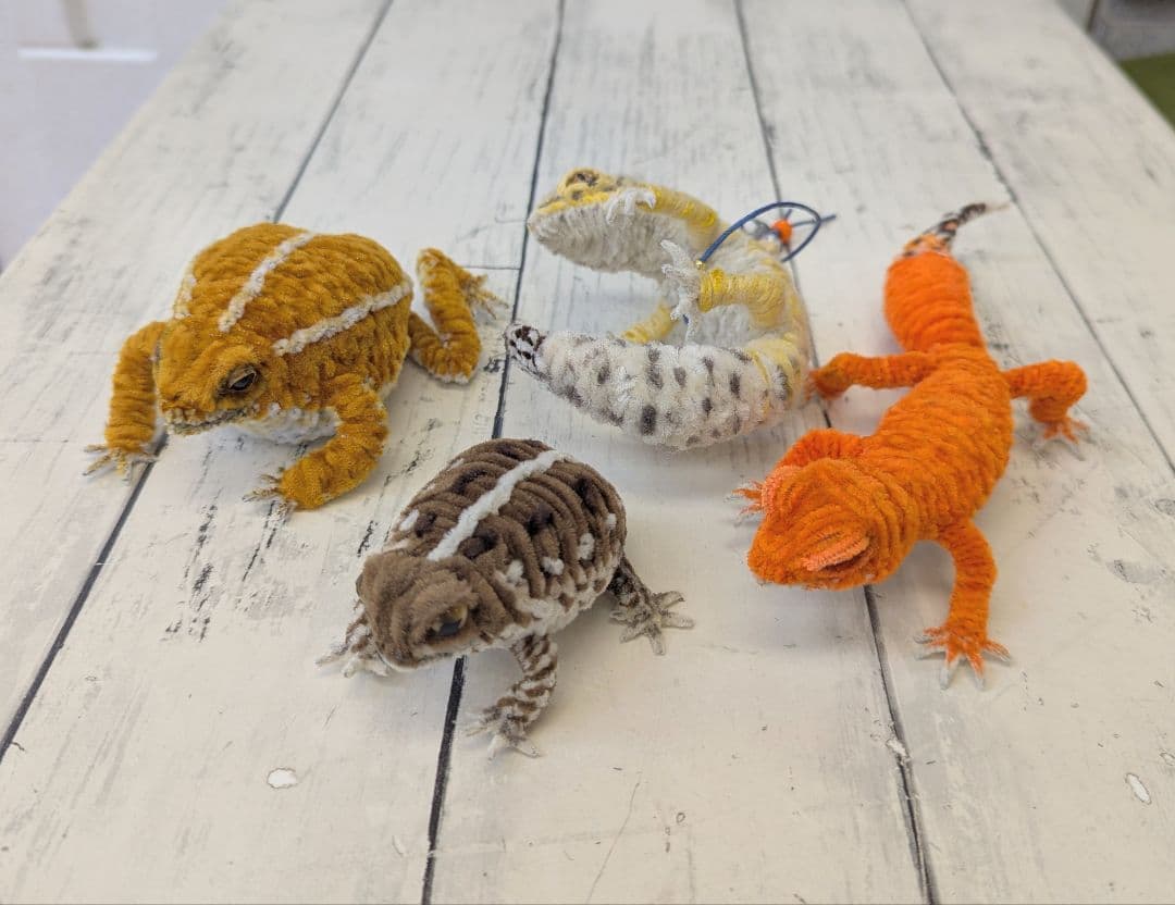 CoCo...オーダー作品モールのレオパ２、アメフクラガエル、ミヤコヒキ