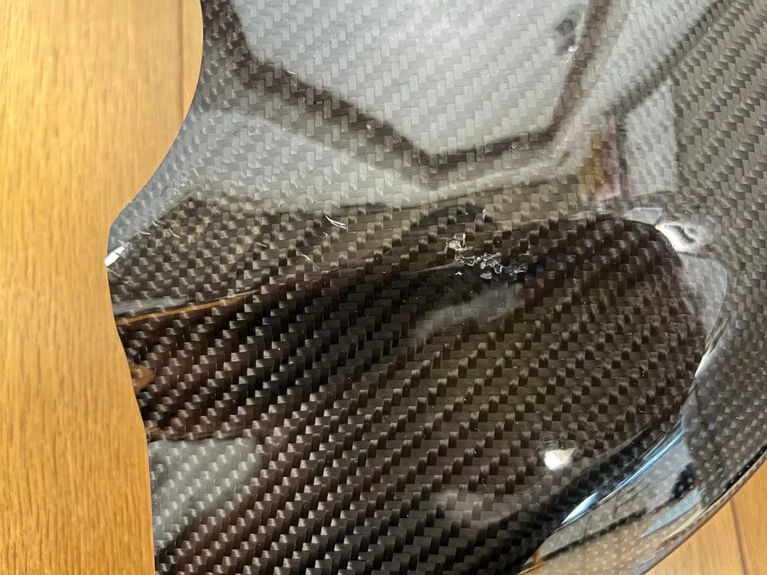 YZF-R7 マジカルレーシング タンクエンド（綾織カーボン製）