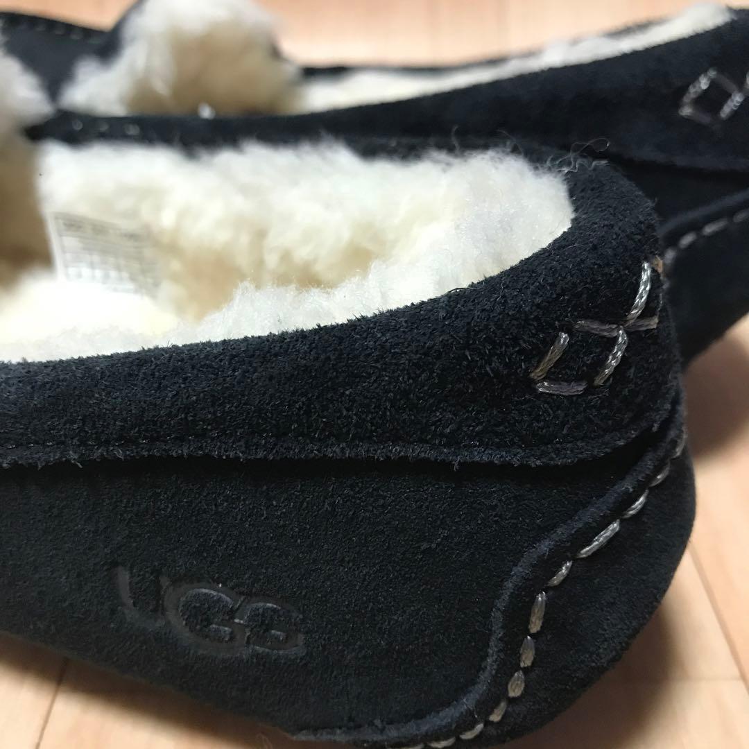 UGG ANSLEY モカシン ブラック 25㎝