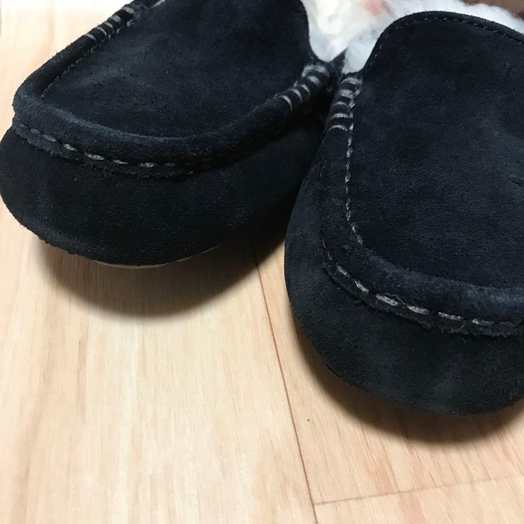 UGG ANSLEY モカシン ブラック 25㎝