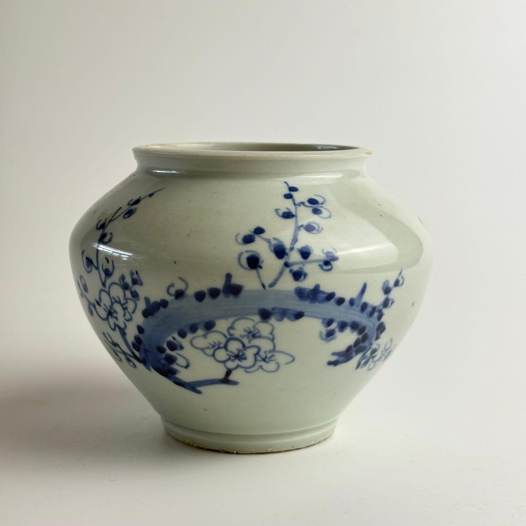 染付 壺 李朝 壷 小壺