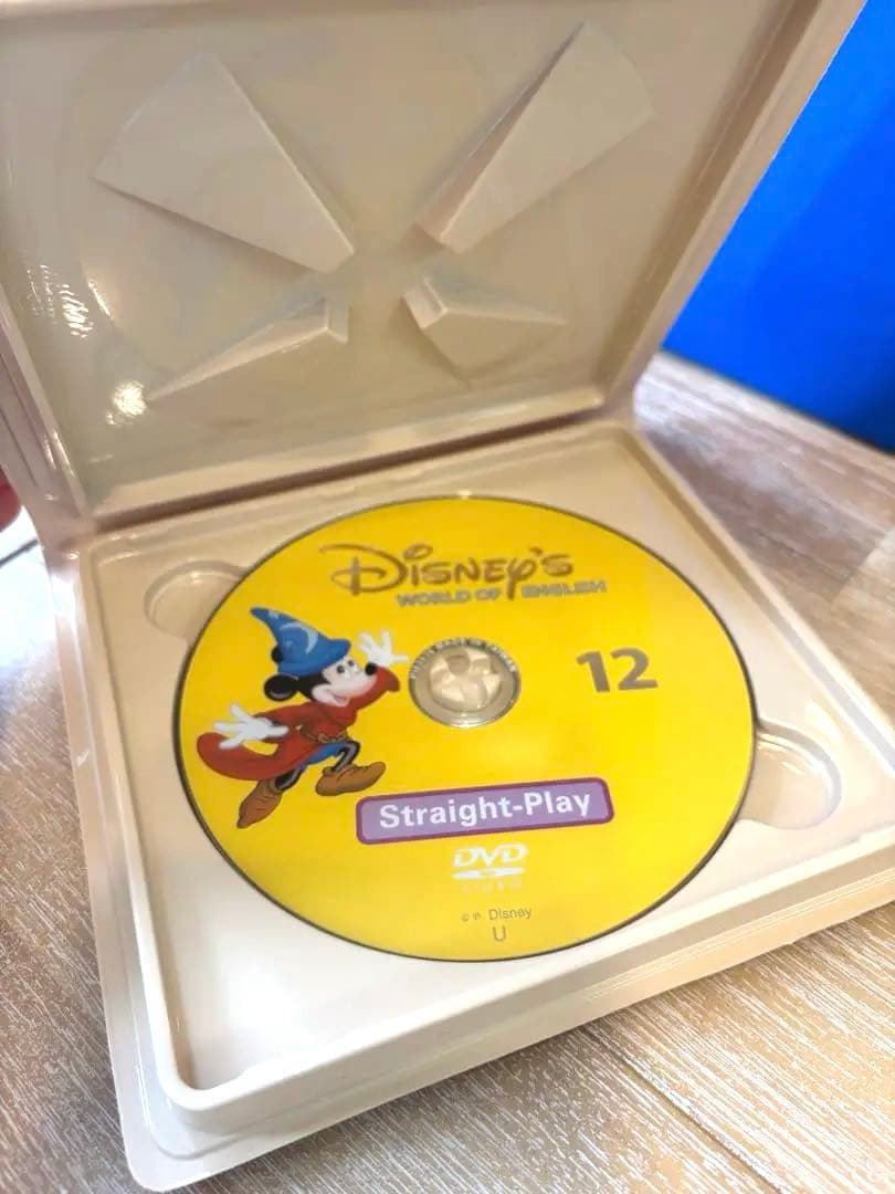 週末発送不可　DWE ディズニー英語システム　ストレートプレイDVD