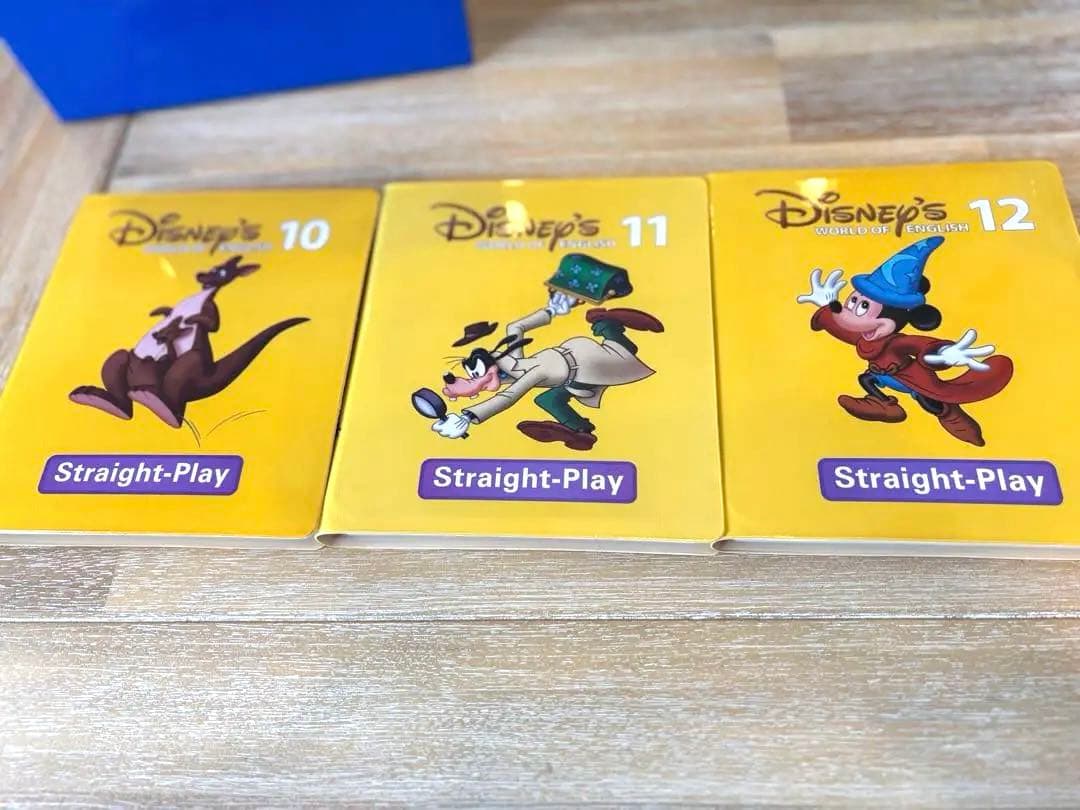 週末発送不可　DWE ディズニー英語システム　ストレートプレイDVD