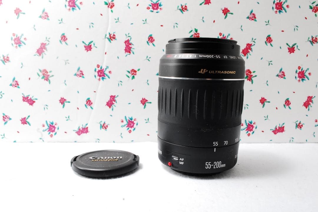 ❤️Canon用❤️55-200mm❤️超望遠❤️ズームレンズ ❤️キャノン
