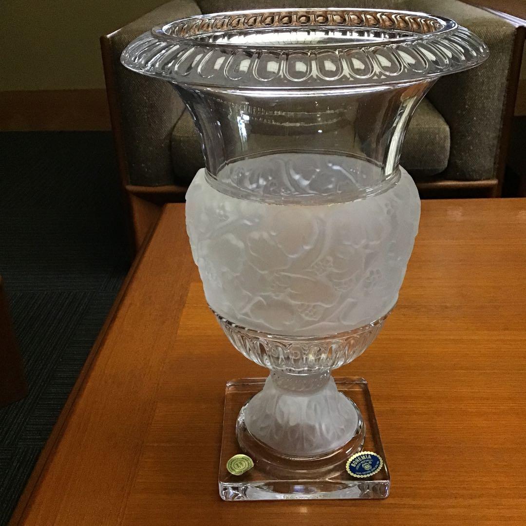 BOHEMIA CRYSTAL 花瓶