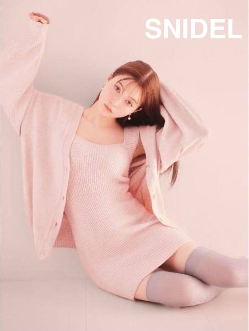 スナイデル ビッグカーデ　ミニニット　ワンピース　セット　アンサンブル