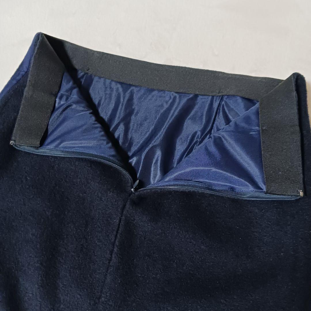 エッフェ ビームス　スーツ　セットアップ　タイトロングスカート　ジャケット　濃紺