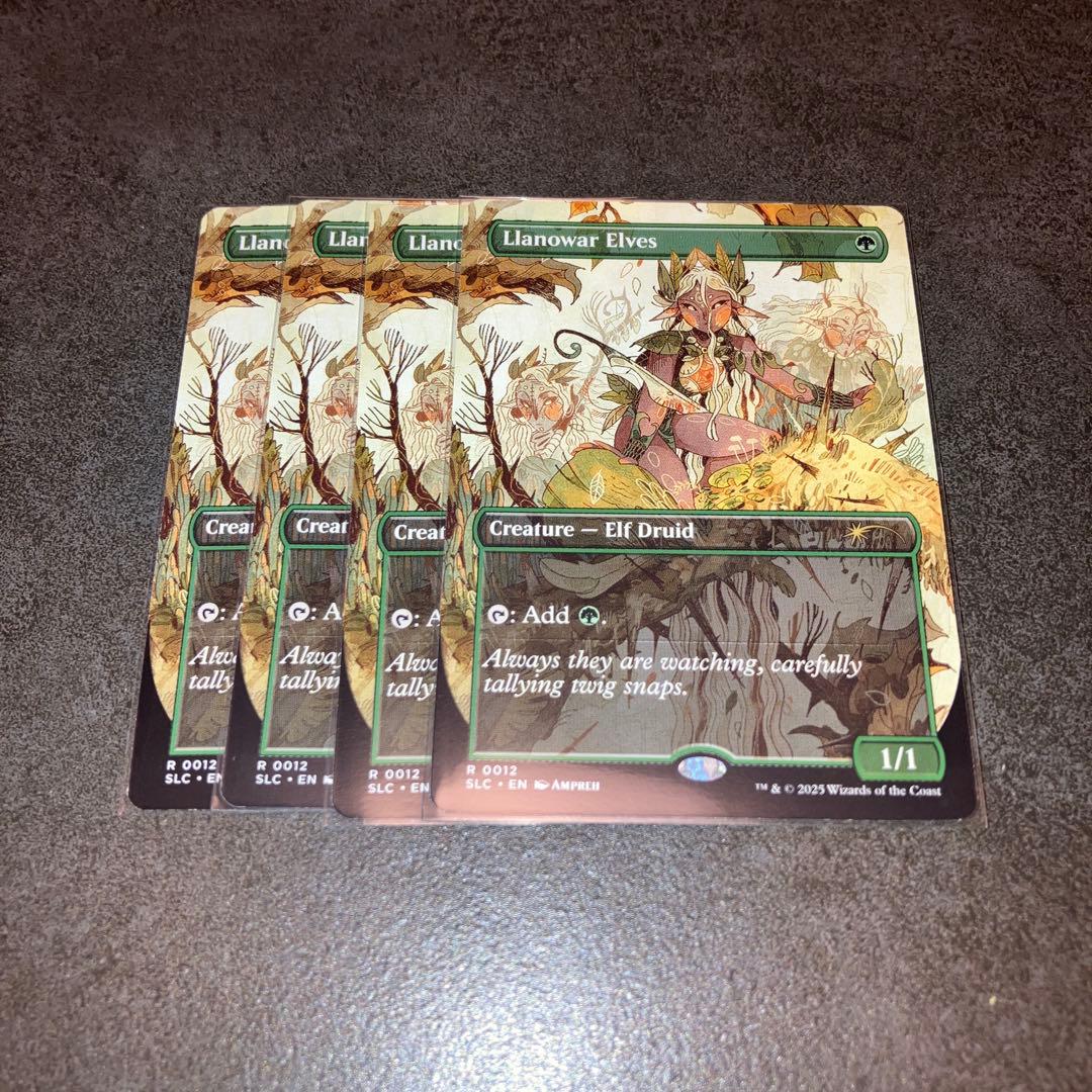 相*原様 ラノワールのエルフ　non foil 4枚セット　英語　MTG