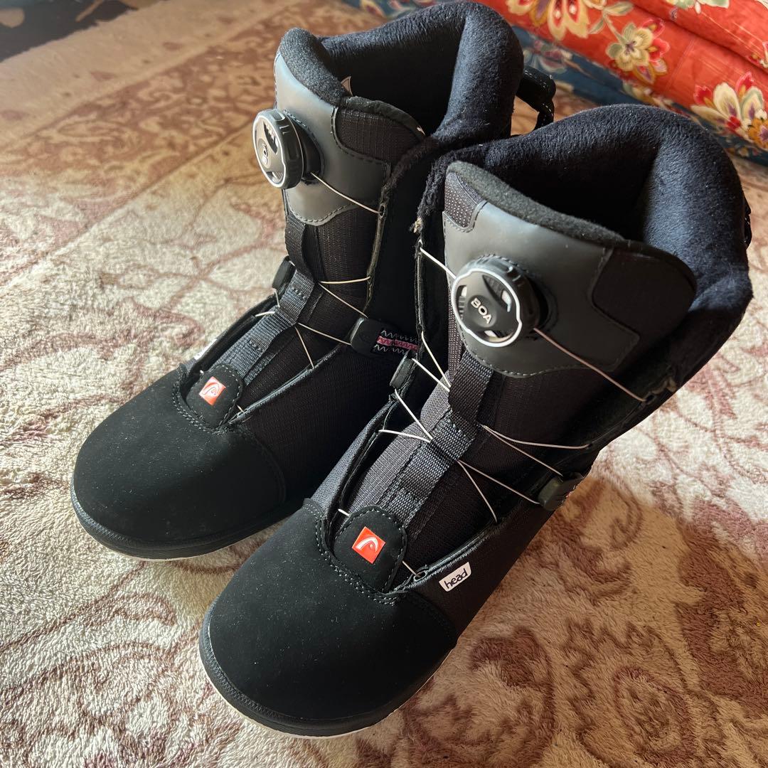 美品 HEAD BOA 子供用ブーツ 22.5~23.5 スノーボード ジュニア