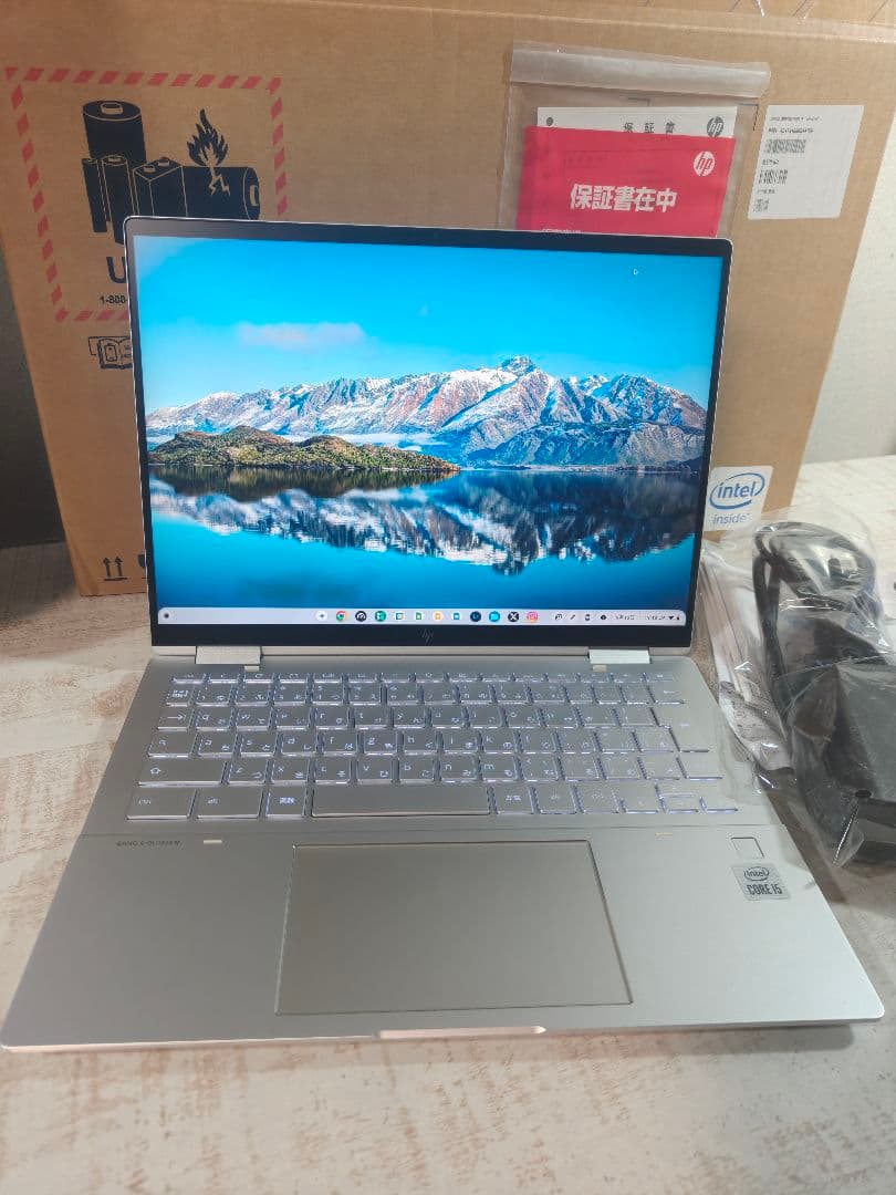 Chromebook本体 HP Chromebook X360 13C-ca0002TU LTE
