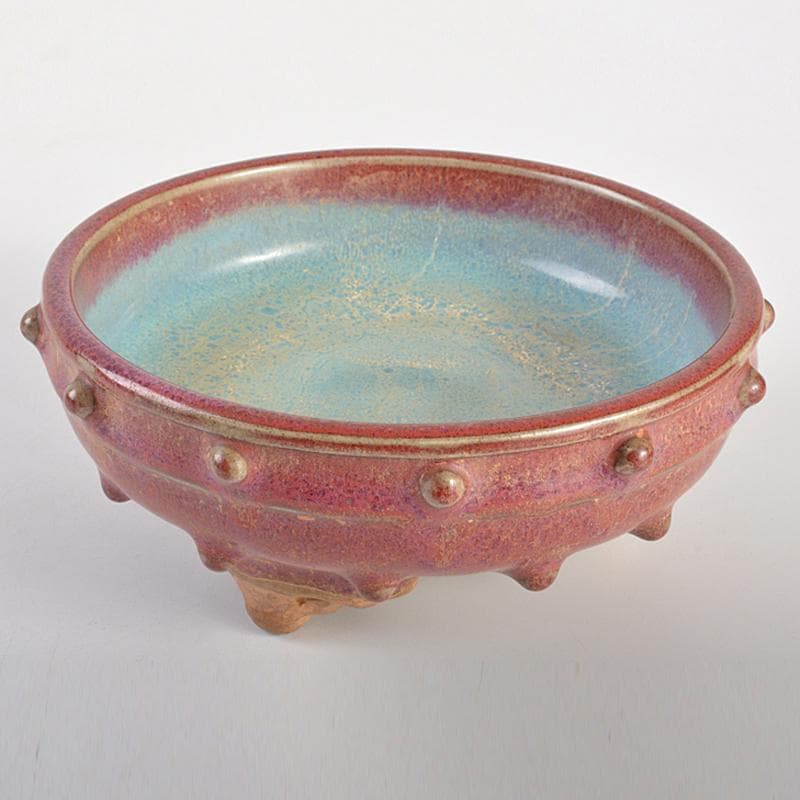 天馬　中国　釣窯　窯変釉　鉢　C　7847E