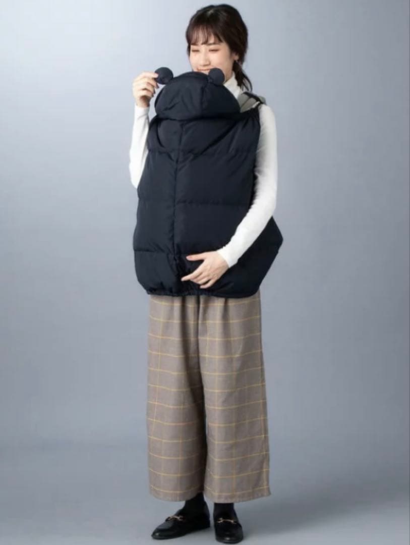 今日だけ限定値下【美品】a.i.n マタニティ ダウンコート ママコートLサイズ